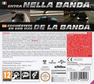 Fast & Furious Showdown (Europe)(En,Fr,Ge,It,Es) box cover back